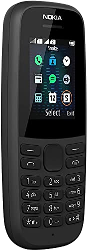 Nokia 105 Dual-SIM (2019) schwarz entsperrt