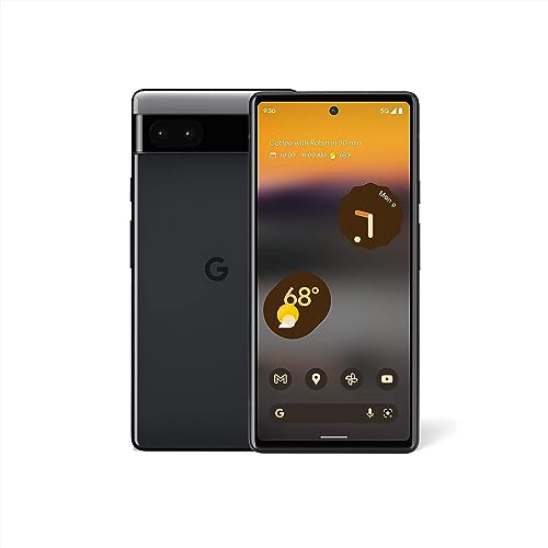Google Pixel 6A - Smartphone 128GB, 6GB RAM, Dual SIM, Charcoal Black