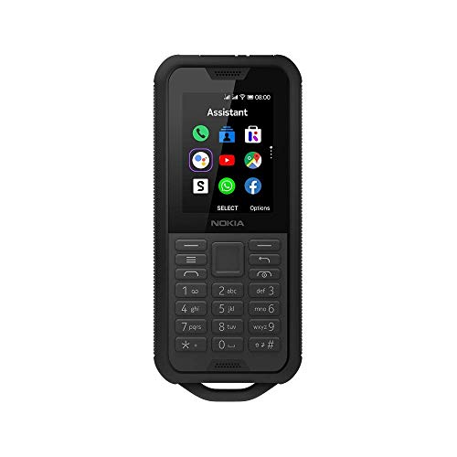 Nokia 800 Tough 2,4-Zoll 4G SIM-freies, wasserdichtes, staubdichtes und...