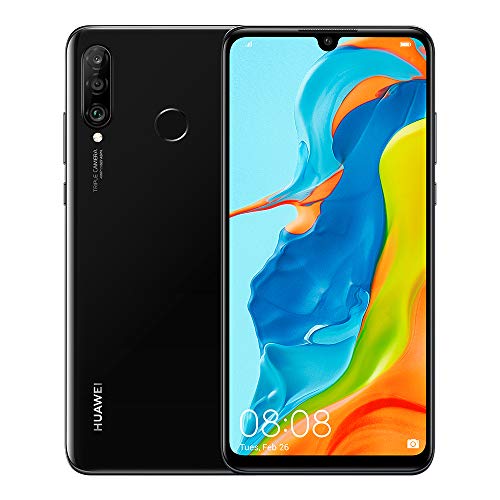 Huawei P30 Lite New Edition 256GB Handy, schwarz, Midnight Black, Android 9.0