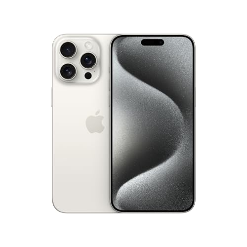 Apple iPhone 15 Pro Max (256 GB) - Titan Weiß