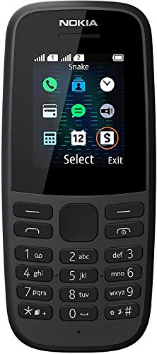 Nokia 105-2019 Dual SIM Black (TA-1174)