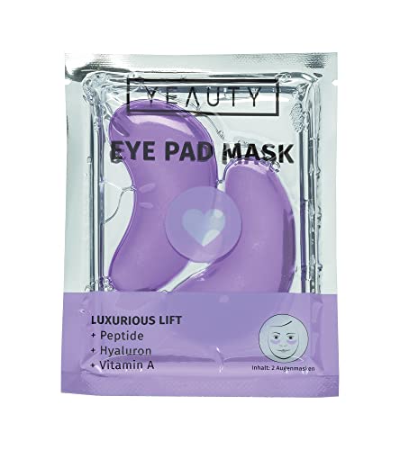 YEAUTY LUXURIOUS LIFT EYE PAD MASK, Hyaluronsäure und Vitamin A wirken...