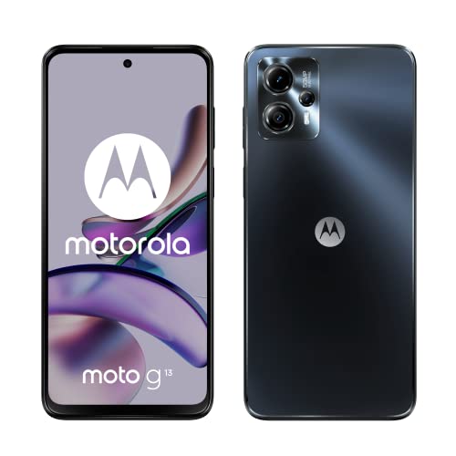 Motorola G13 Smartphone 128GB 16.5cm (6.5 Zoll) Charcoal Android™ 13 Dual-SIM
