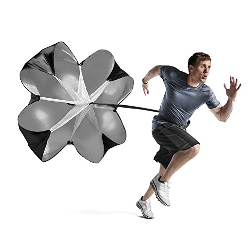 Tioamy Running Speed Training Trainingsprodukt 58 Zoll Resistance Fallschirm...