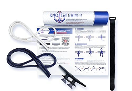 Knotentrainer Knoten Übungsset mit Videoanleitung für den...