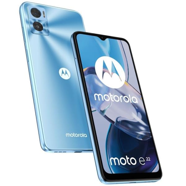 Motorola Moto E22 64GB/4GB RAM Dual-SIM crystal-blue