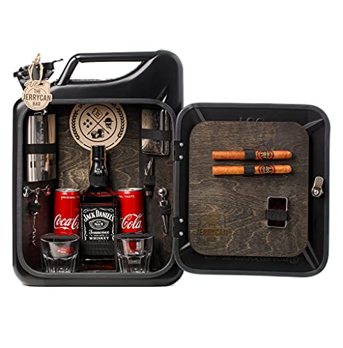 Die Minibar für echte Kerle/Geschenk für Männer und Frauen/JerryCan/Black...