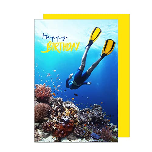 Edition Seidel Premium Geburtstagskarte mit Umschlag. Glückwunschkarte Billet...