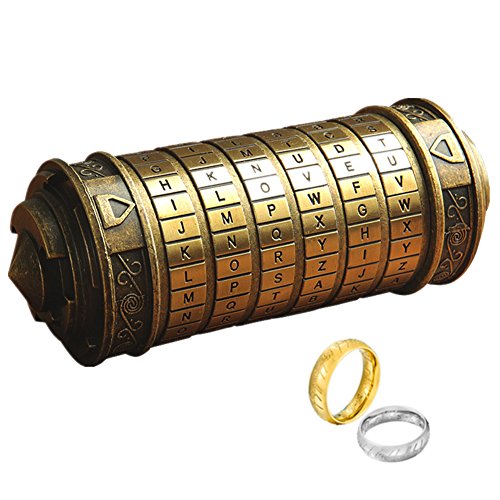 Da Vinci Code Mini Cryptex Rätsel und Puzzle für Weihnachten, Valentinstag und...