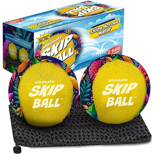 Activ Life Der ultimative Skip-Ball: Sommerspaß garantierter Wasser-Hüpfball,...