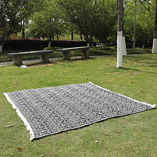 Picknickdecke Stranddecke Sofadecke150x200 Überwurfdecke Outdoor XXL Picknick...