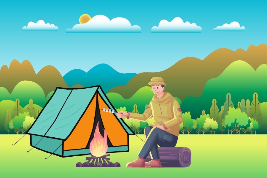 Kaufe Outdoor-Moskitonetz-Hängematte, Camping, ultraleichte  Nylon-Doppel-tragbare Hängematte für drinnen, Camping, Camping, Reisen,  Hof, Strand