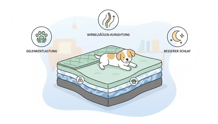 Vergleich der besten orthopädischen Hundebetten 2026 mit Fokus auf Komfort, Gelenkschutz und Qualität